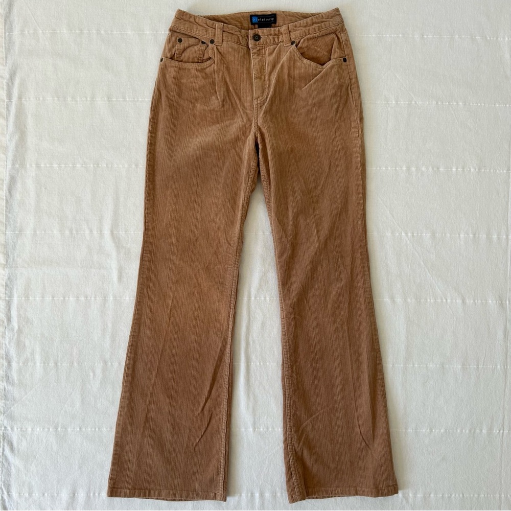 Relativity Women's Corduroy Flare Jeans - Brown